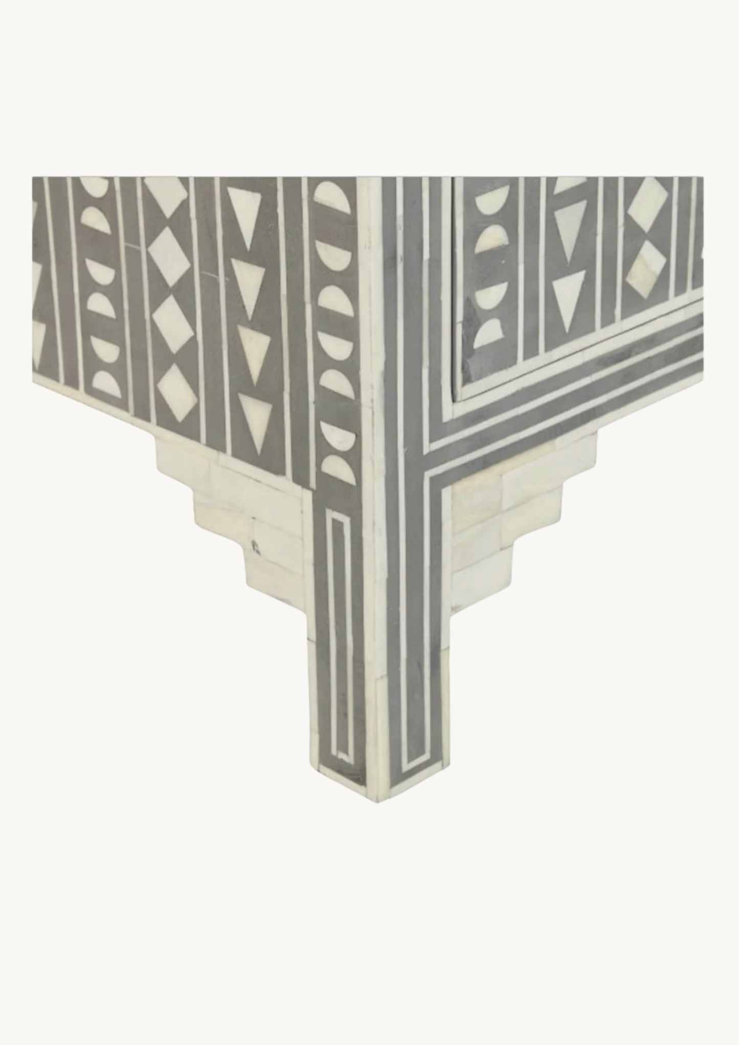 Amara Geometric Inlay Sideboard