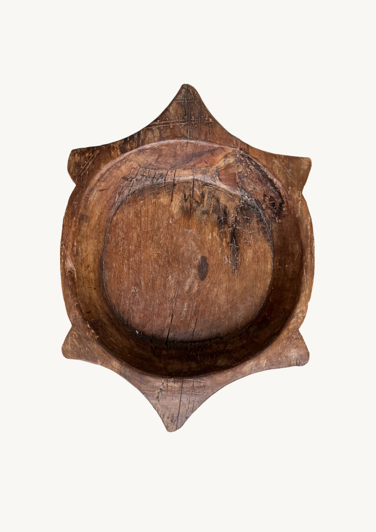 Vintage Turtleback Tray