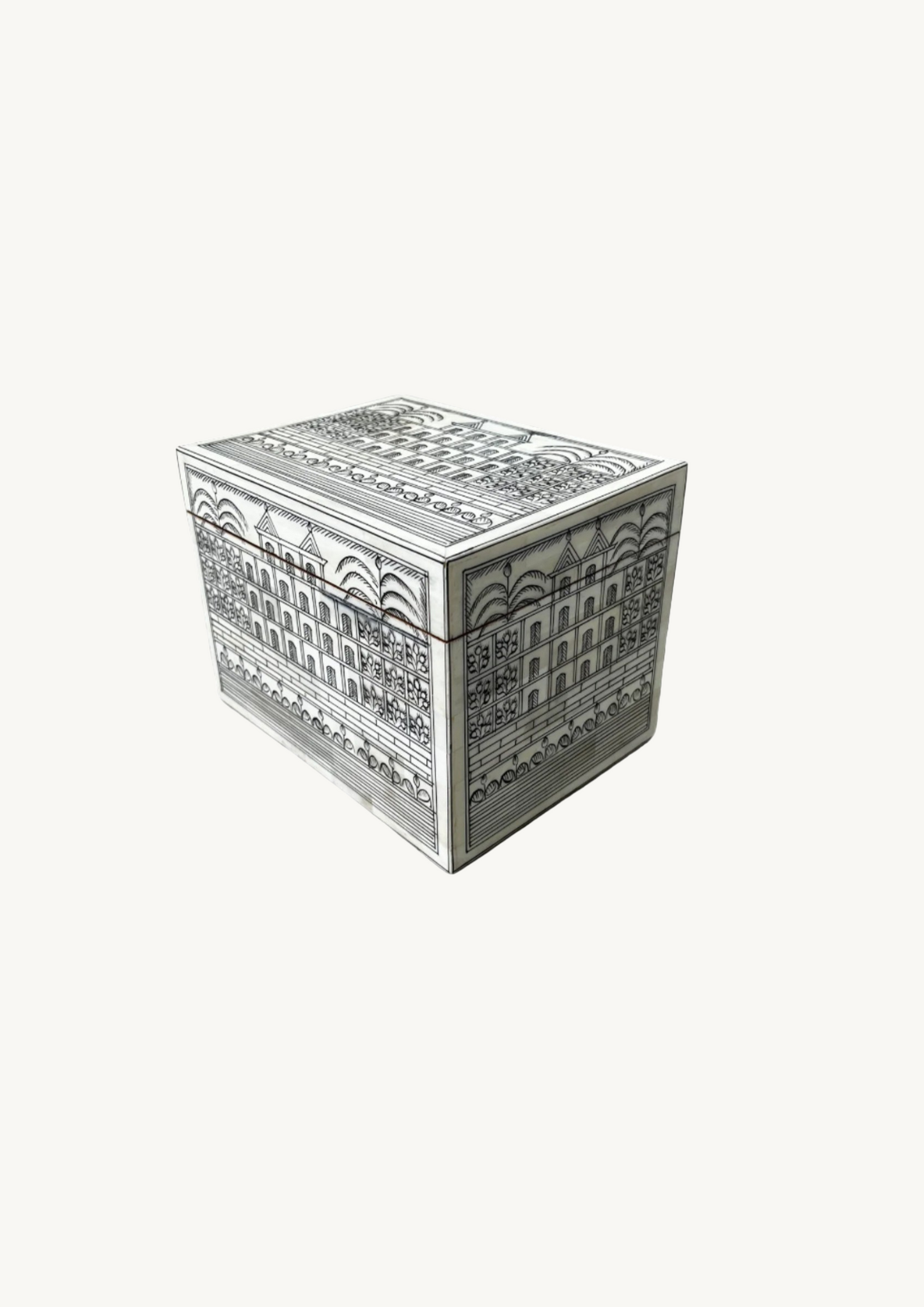 The Palace Garden - Hand Painted Keepsake Box