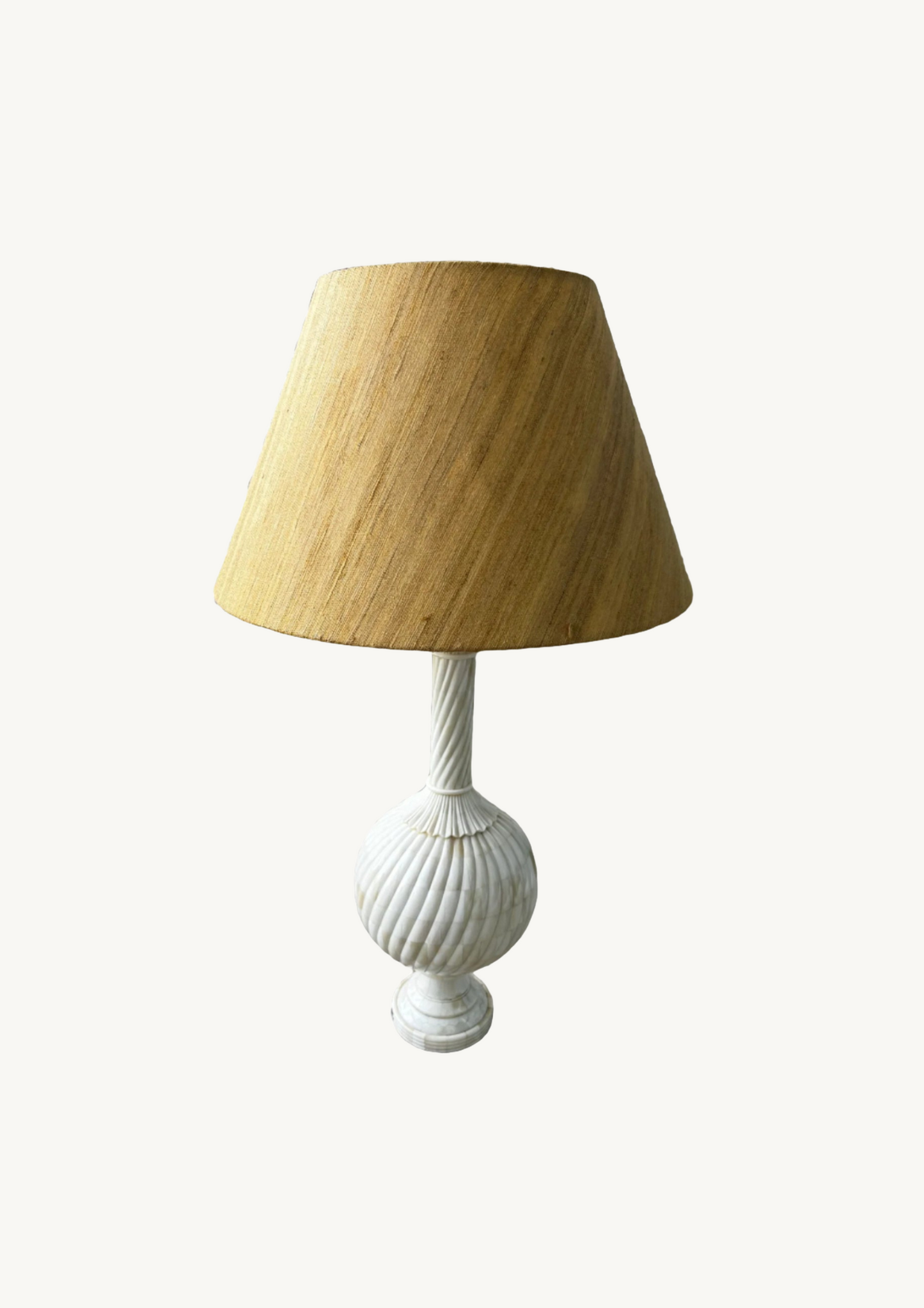 Amara Swirl Inlay Lamp