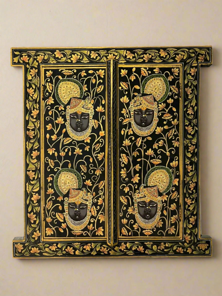 Hand Painted Window - Wall Decor