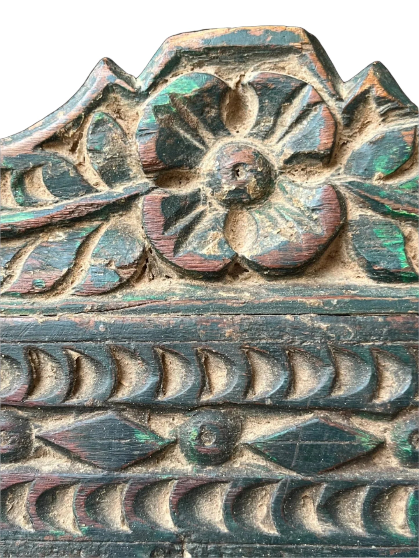 Mia Vintage Hand Carved Mirror