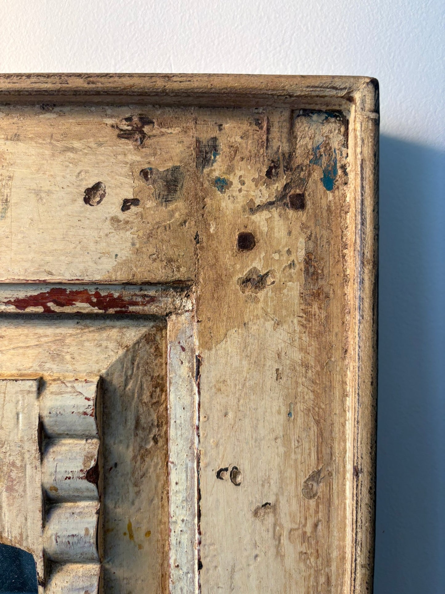 Anaya Vintage Teakwood Mirror