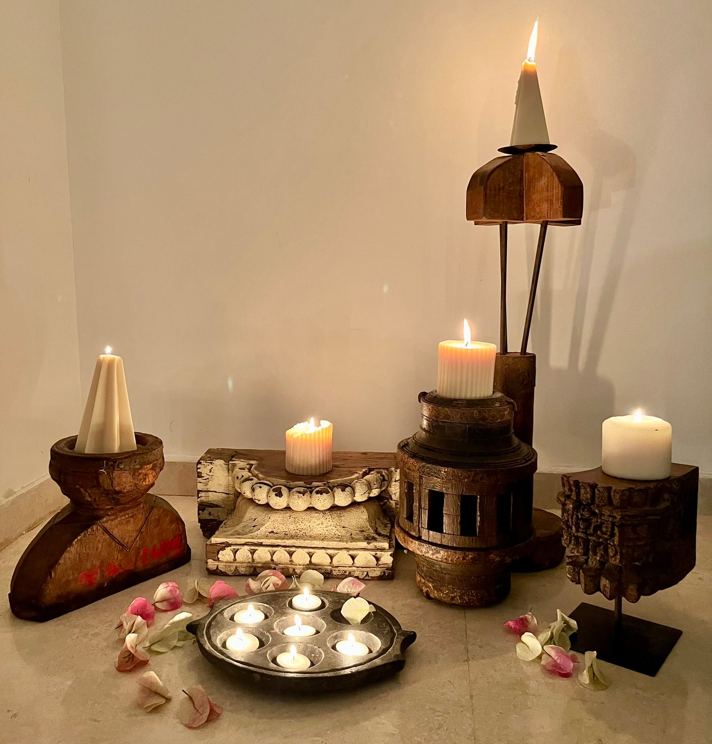 Vintage Carved Stone Tray