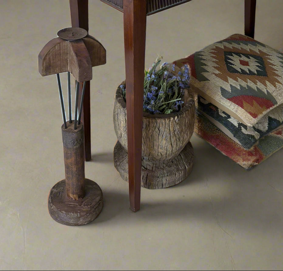Tall Vintage Candle Holder