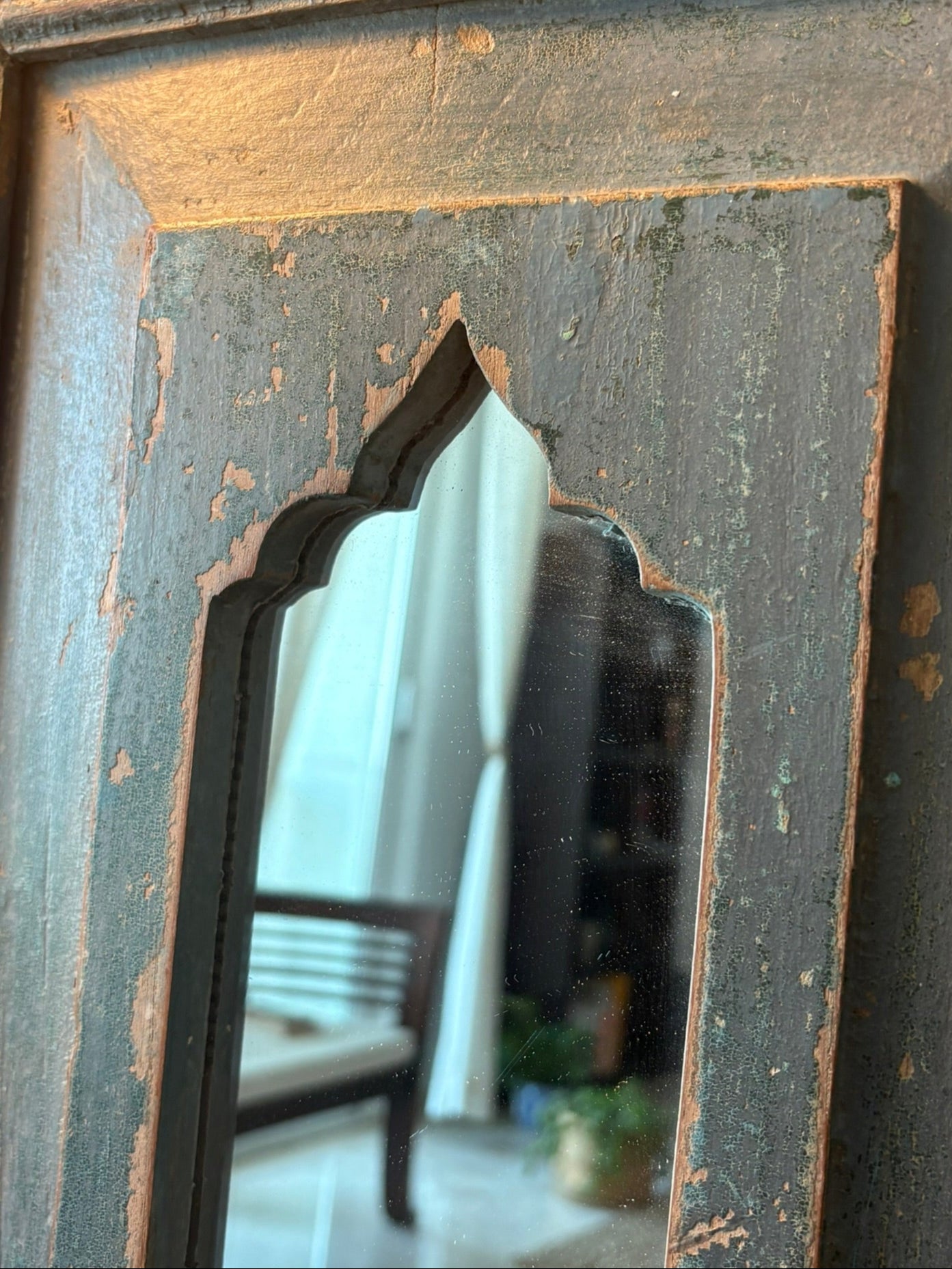 Mumtaz Vintage Teakwood Mirror
