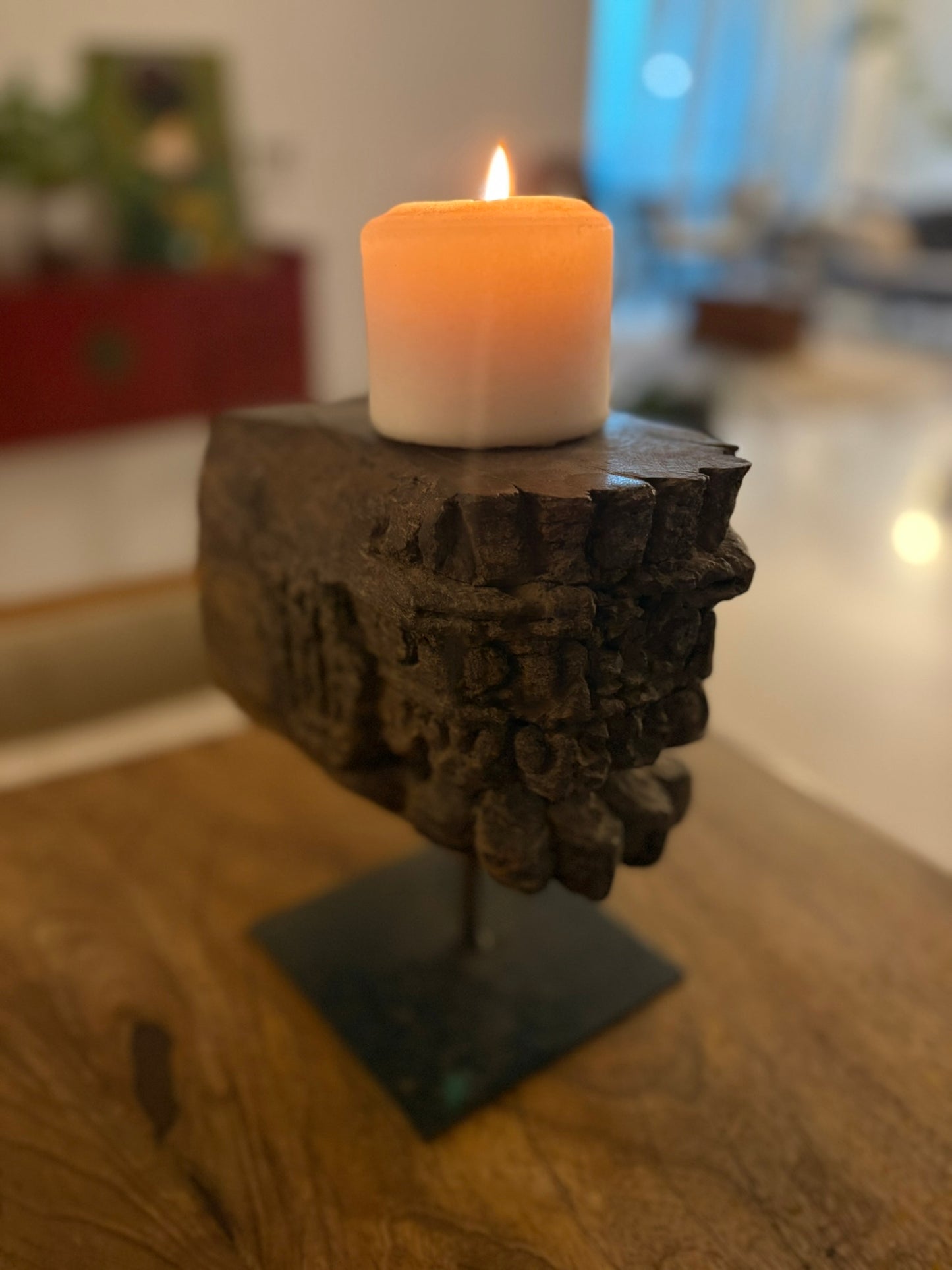 Sita Vintage Pillar Candle Base