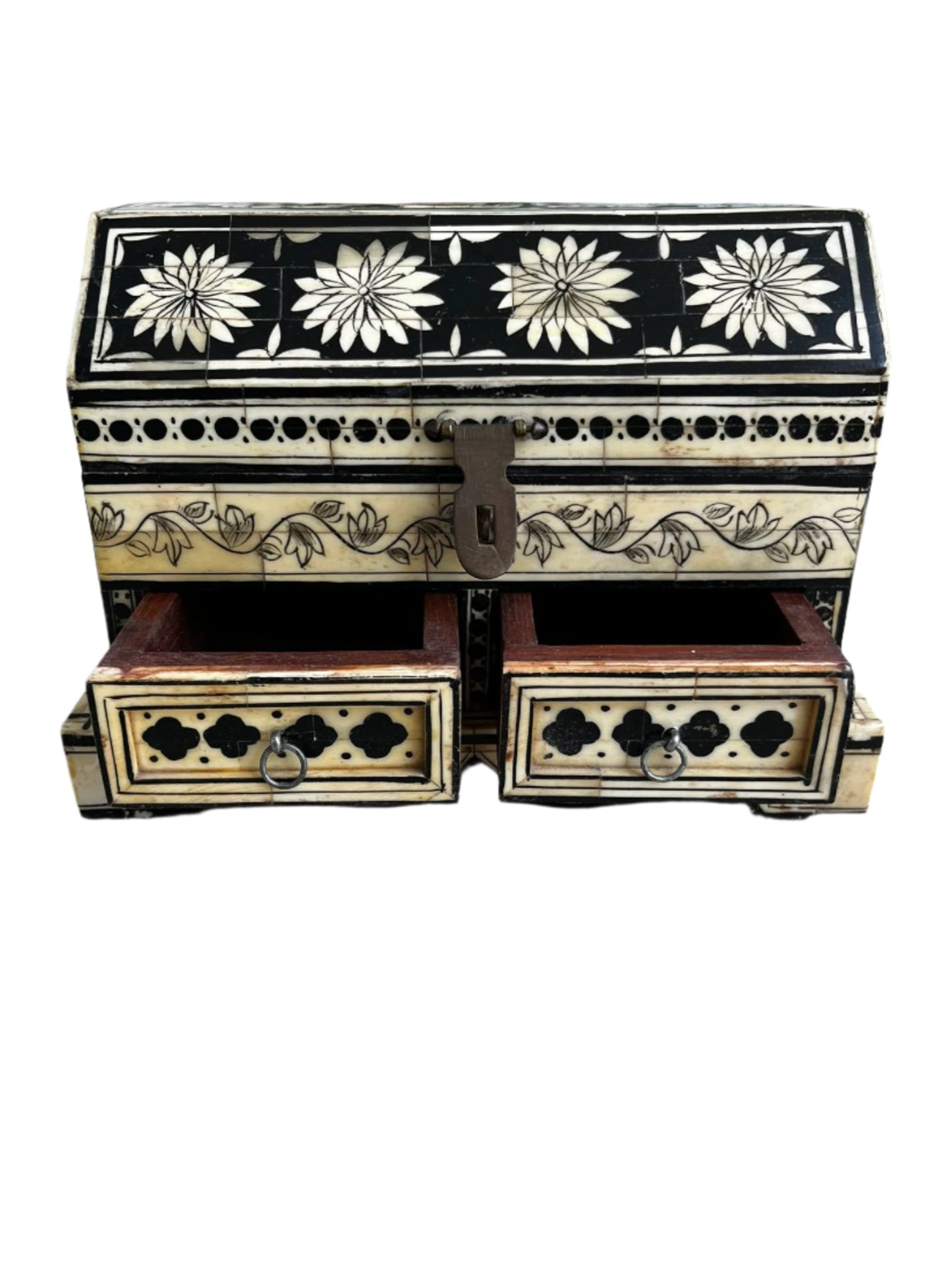 Amara Vintage Floral Hand painted Box