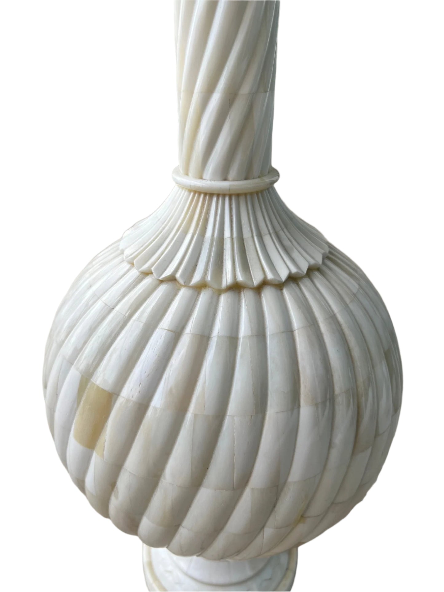 Amara Swirl Inlay Lamp