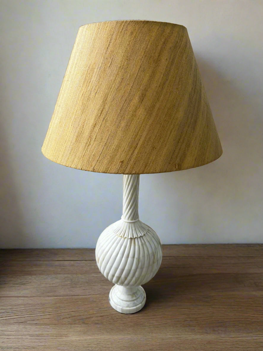 Amara Swirl Inlay Lamp