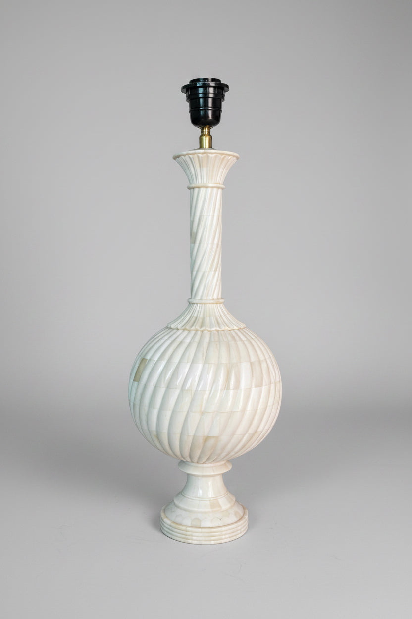 Amara Swirl Inlay Lamp