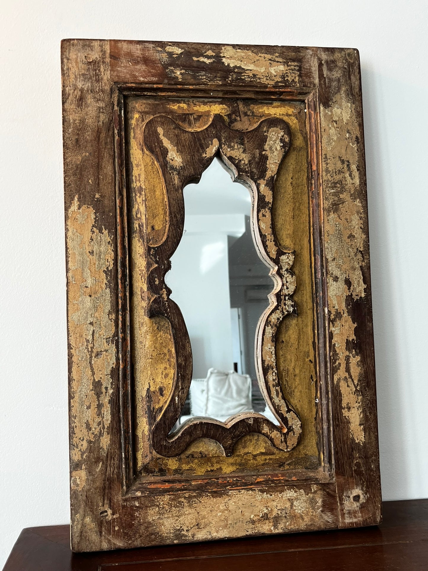 Avandita Vintage Teakwood Mirror