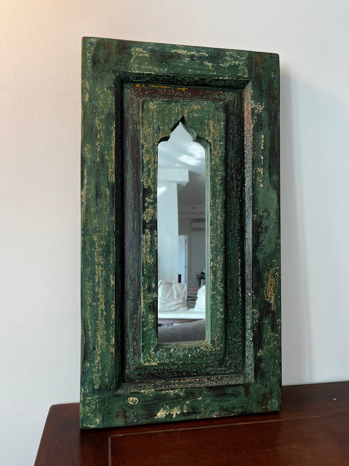 Myra Vintage Teakwood Mirror