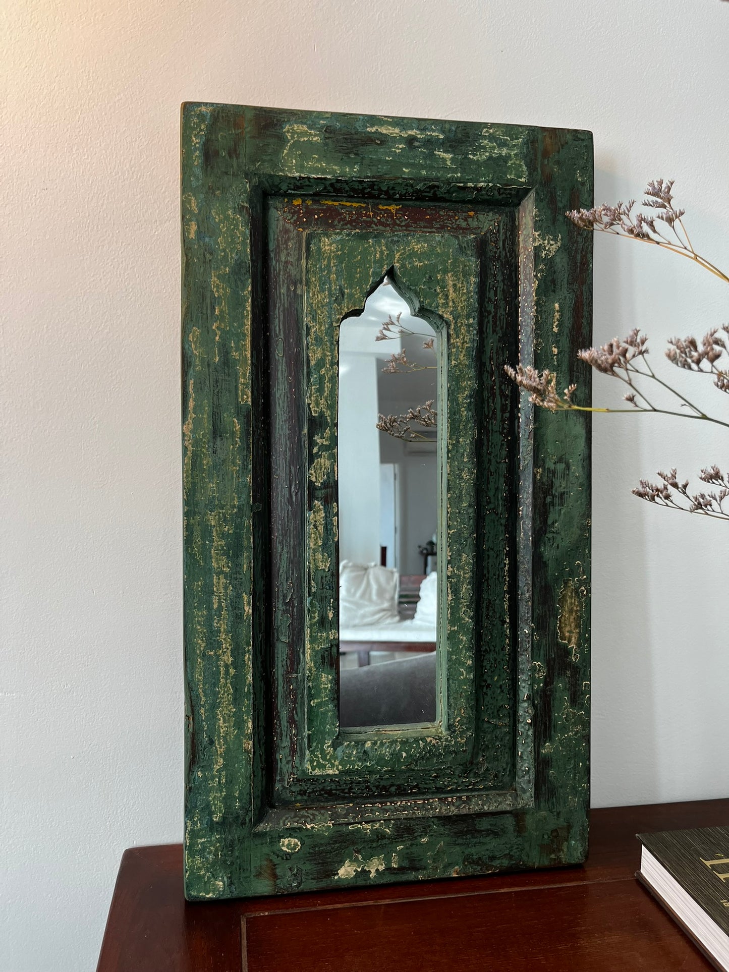 Myra Vintage Teakwood Mirror