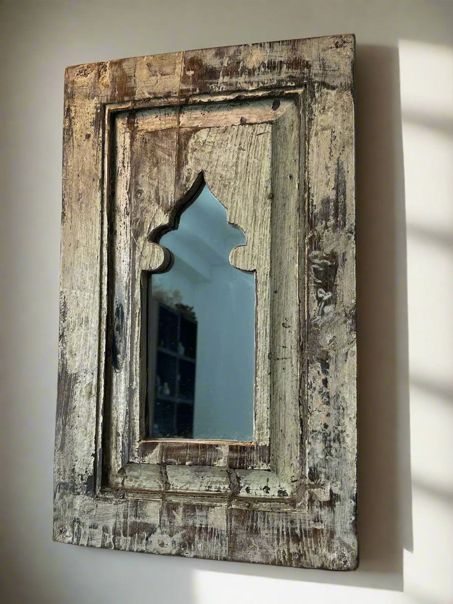 Tara Vintage Teakwood Mirror