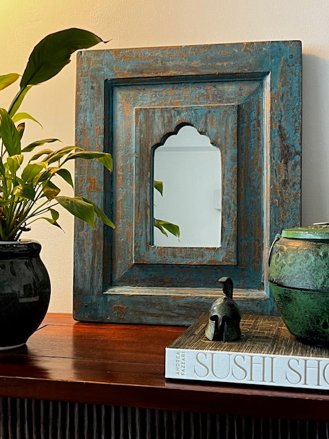Sameera Teakwood Vintage Mirror