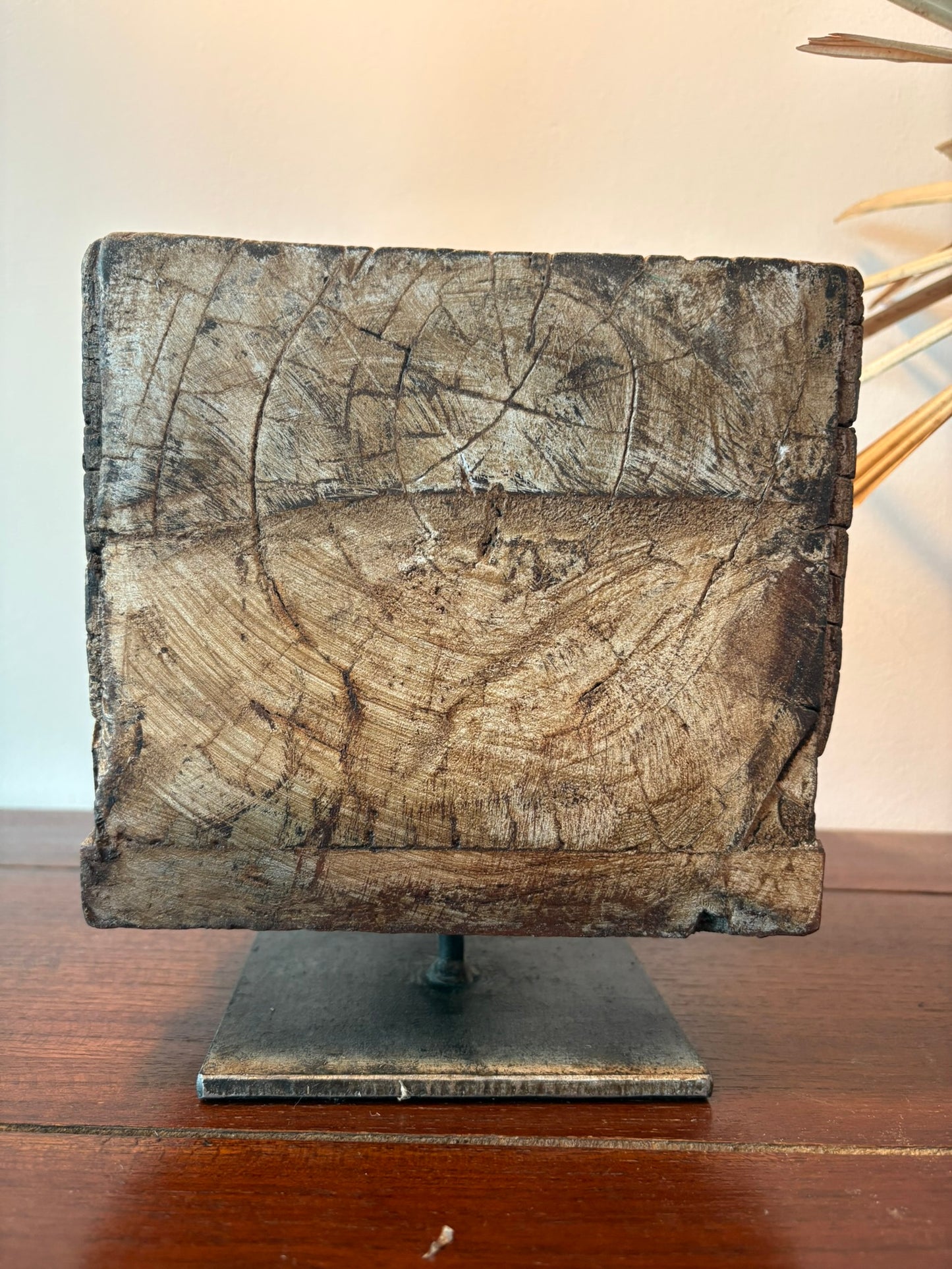 Tanvi Vintage Pillar Base - One of one