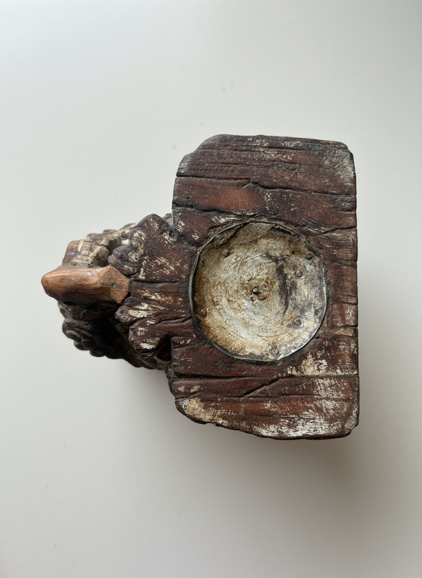 Tanvi Vintage Pillar Base - One of one