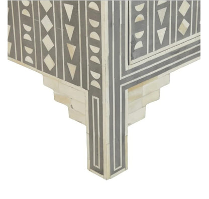 Amara Geometric Inlay Sideboard