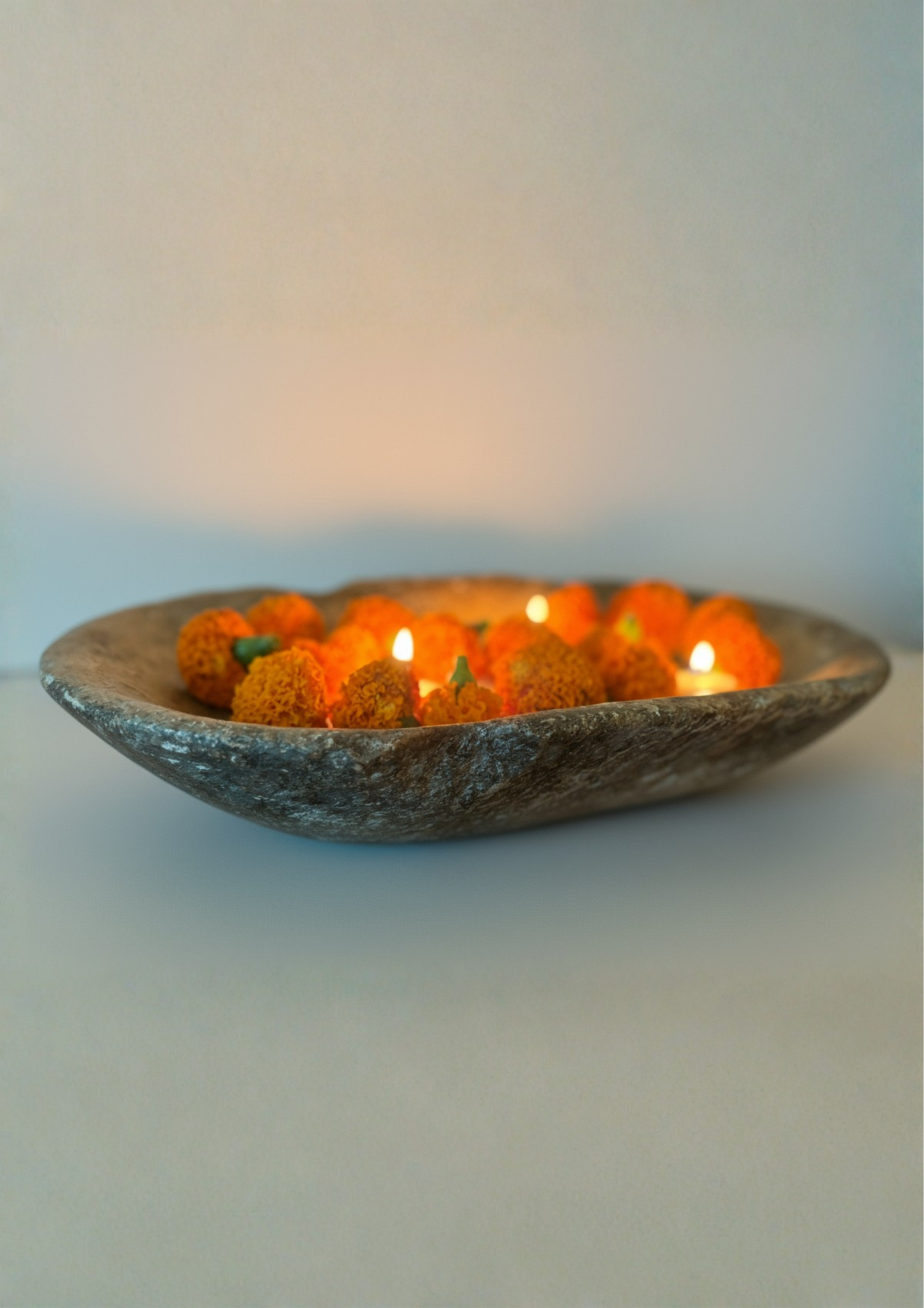 Kamala Marble Bowl Large - Collectors Piece