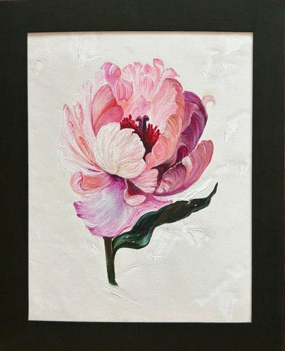 Original Peony Painting