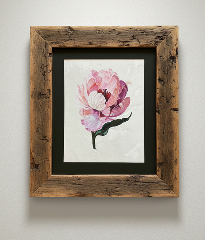 Original Peony Painting
