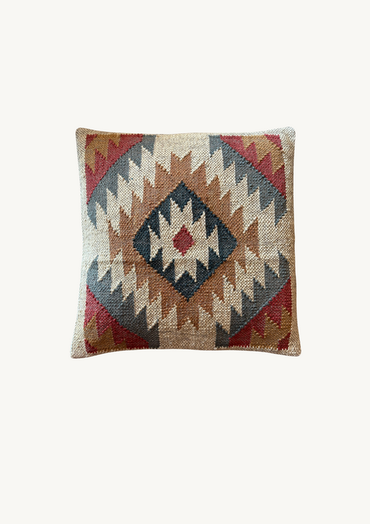Kilim Cushion Collection - Multicolor Triangles