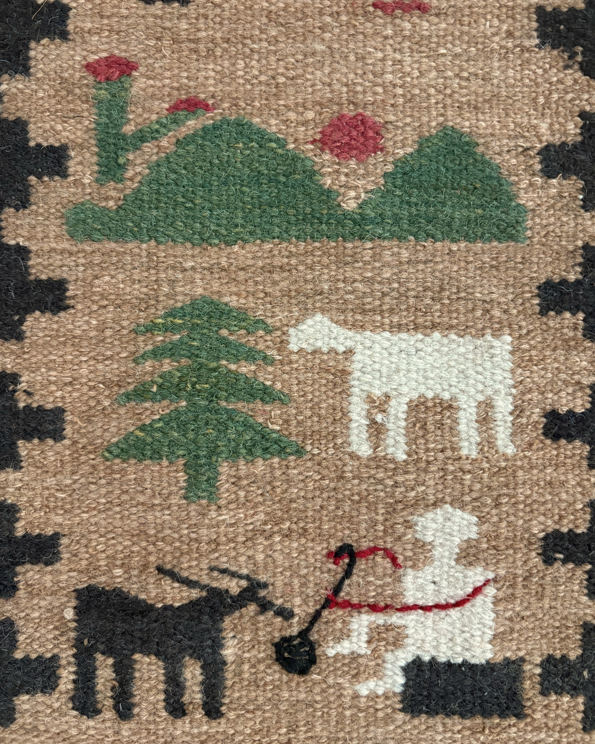 "Everyday Life" - Textile Art in wool