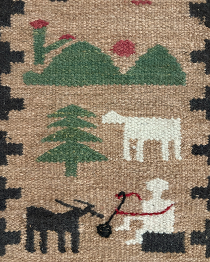"Everyday Life" - Textile Art in wool