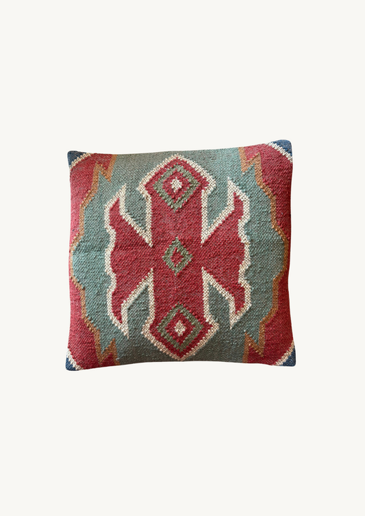 Kilim Cushion Collection - Red & Green