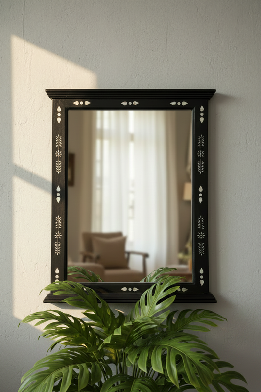 Nimaya Mother-of-Pearl Mirror