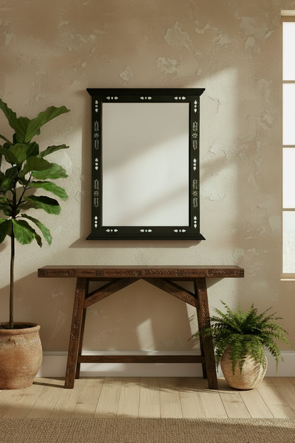 Nimaya Mother-of-Pearl Mirror