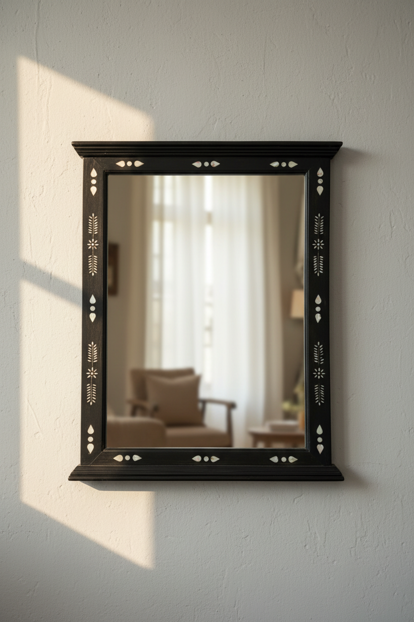 Nimaya Mother-of-Pearl Mirror