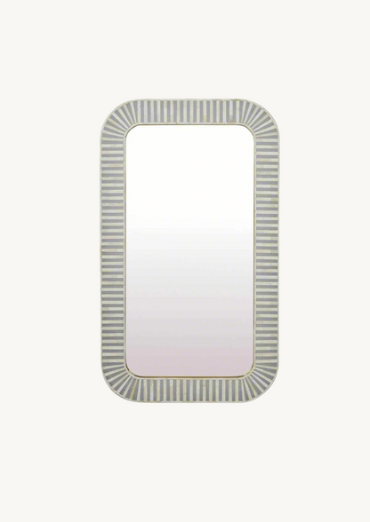 Amara Striped Inlay Mirror
