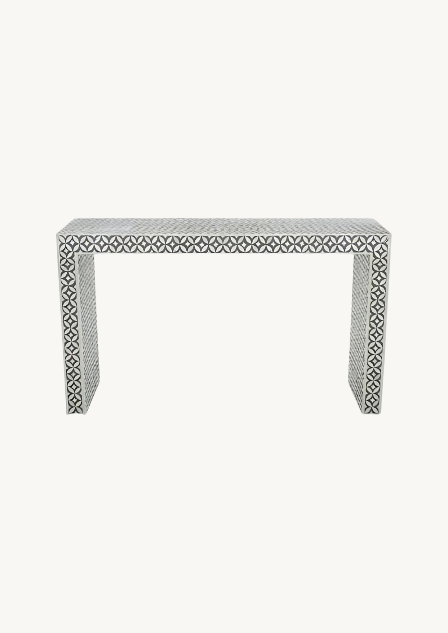 Amara Classic Black & White Console Table