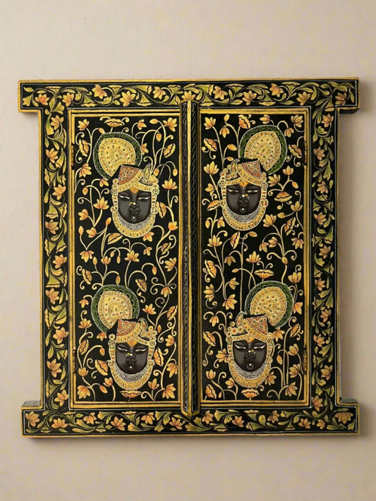 Hand Painted Window - Wall Decor