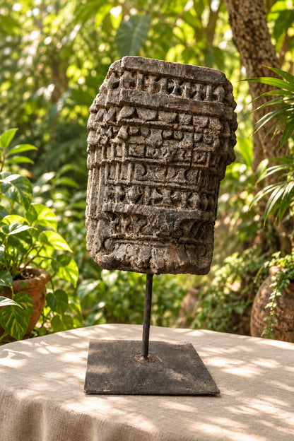 Meena Vintage Pillar Candle Base
