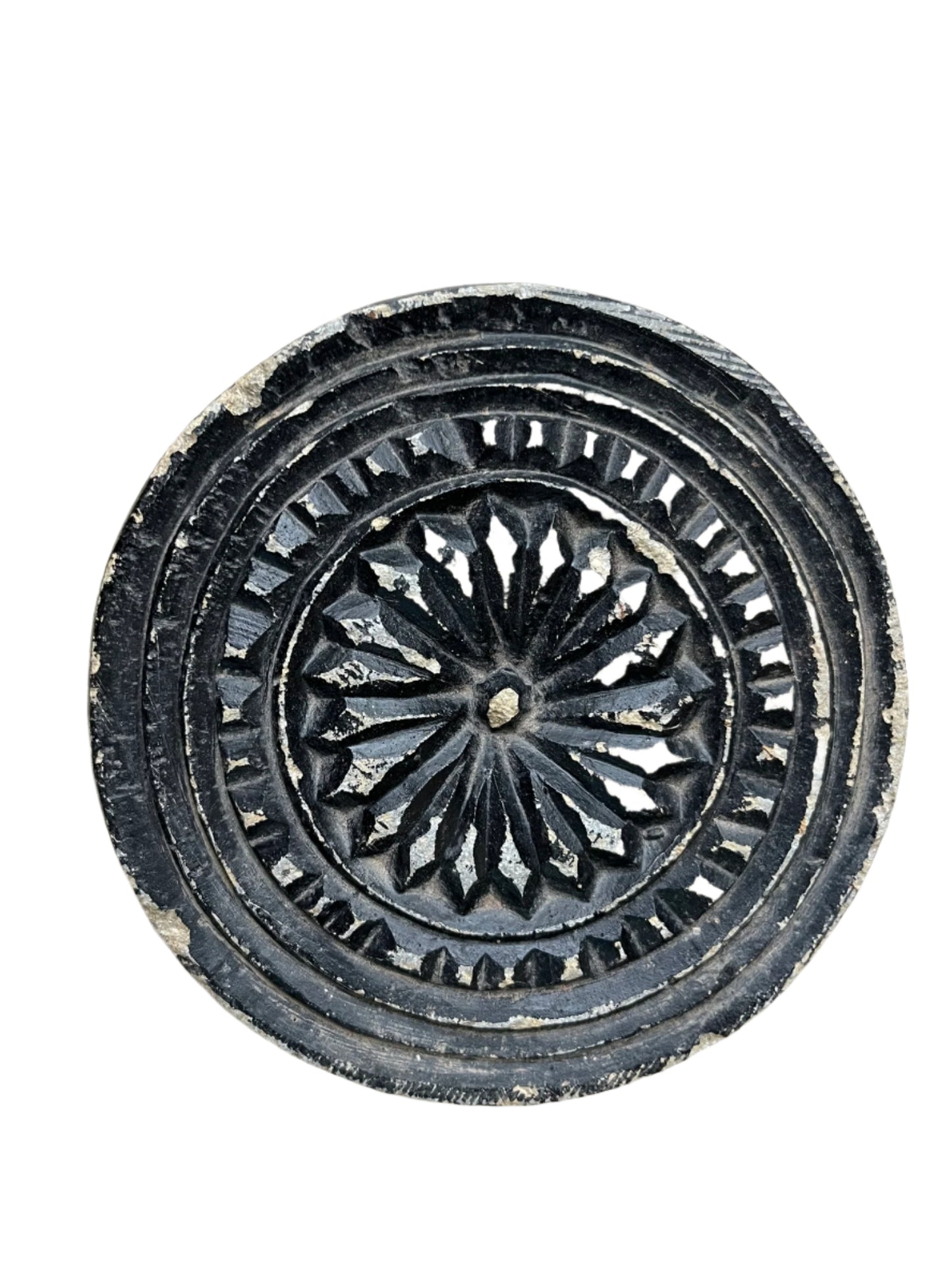 Vintage Carved Stone Plates