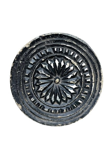 Vintage Carved Stone Plates