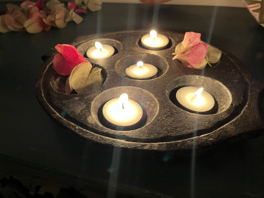 Vintage Carved Stone Tray