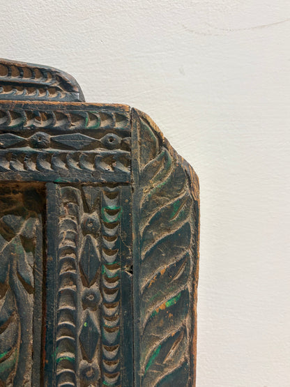 Old Hand Carved Mirror