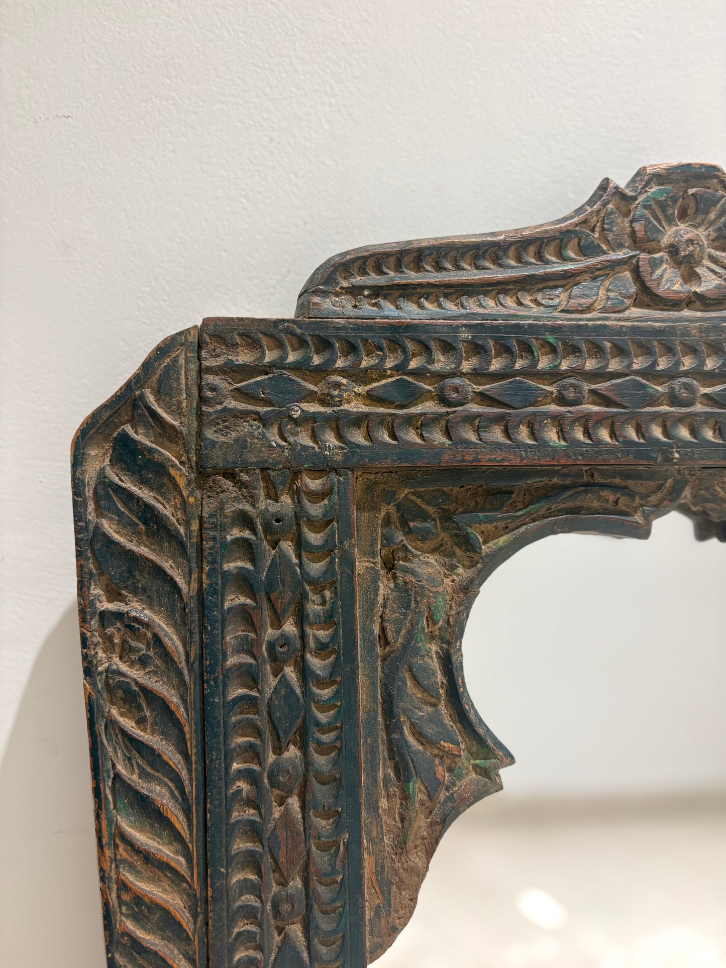 Old Hand Carved Mirror