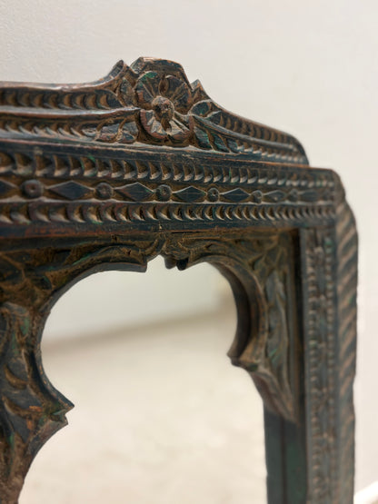 Old Hand Carved Mirror
