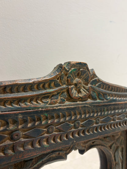 Old Hand Carved Mirror