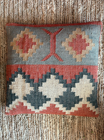 Kilim Cushion Collection - Red, Gray, Black