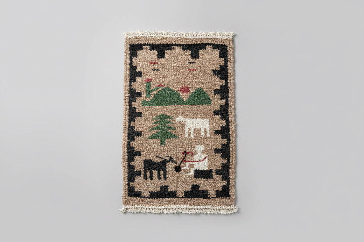 "Everyday Life" - Textile Art in wool