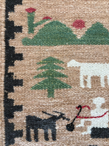 "Everyday Life" - Textile Art in wool