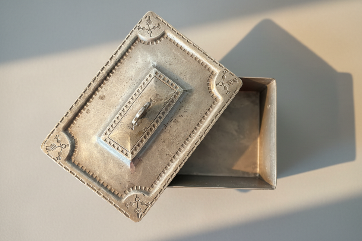 Art Nouveau Decorative Keepsake Box