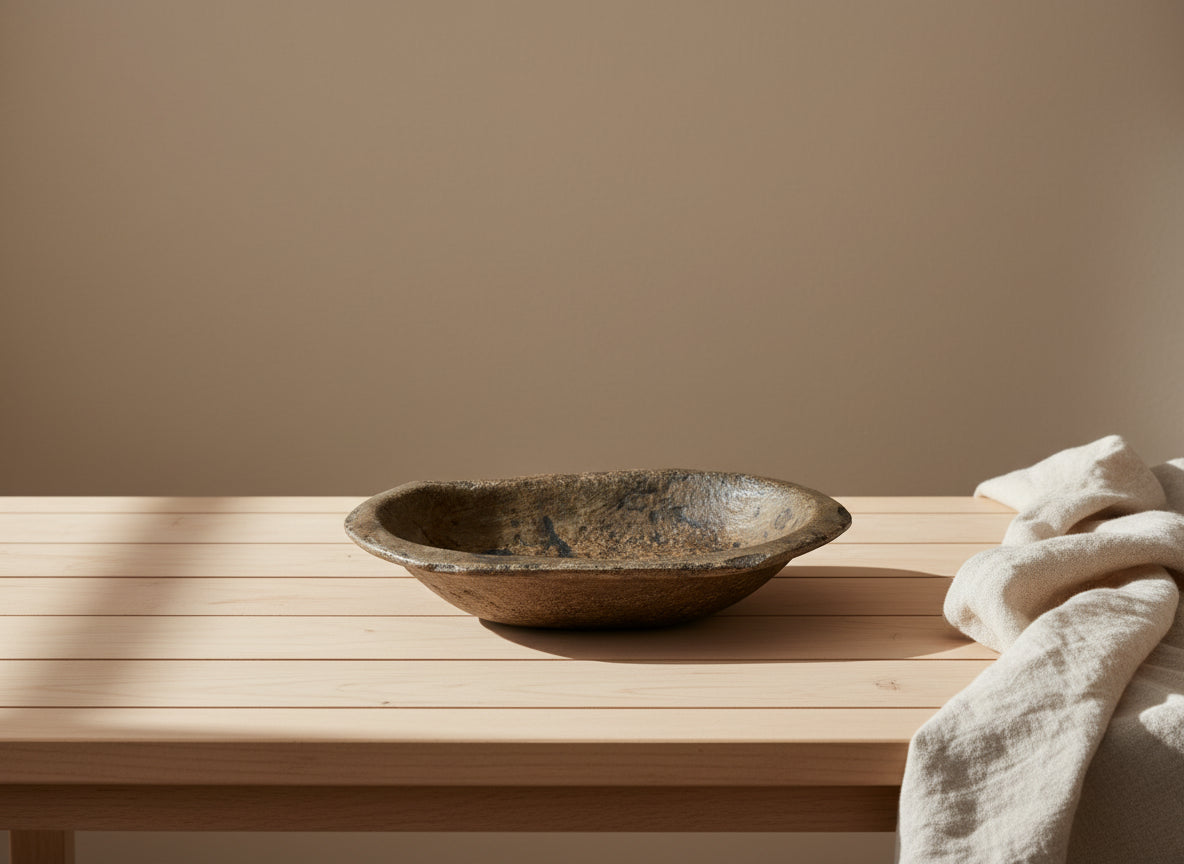 Rhea Marble Bowl Large - Collectors Piece