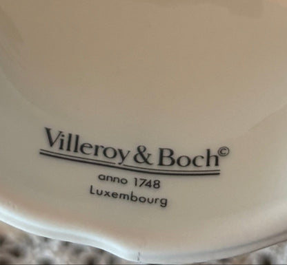 Vintage Villeroy & Boch “Petite Fleur” Porcelain Candlestick